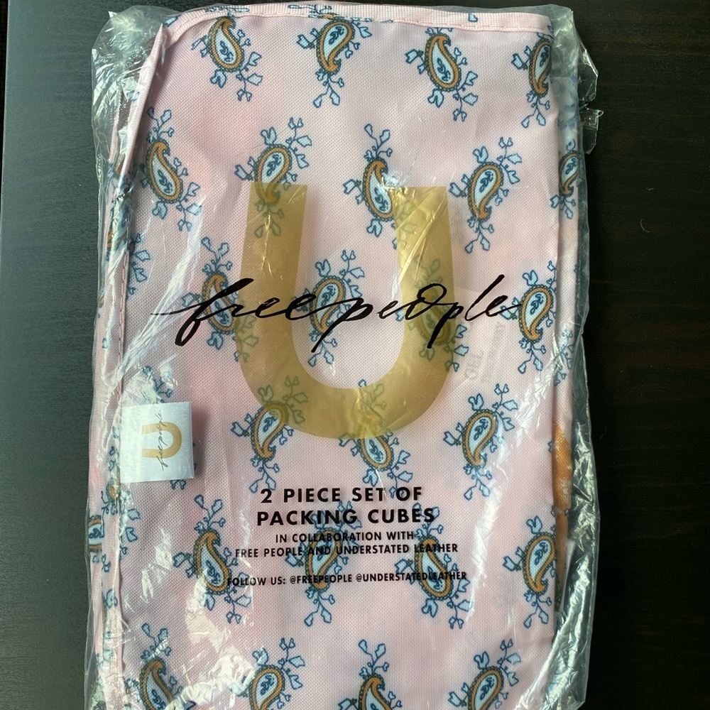 Free People 2 Piece Set of Packing Cubes